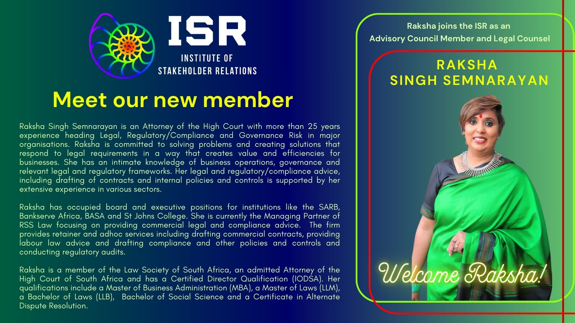 Raksha Singh Semnarayan (133944825)